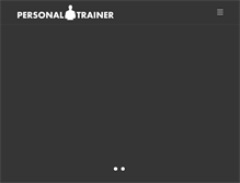 Tablet Screenshot of personaltrainer.ee